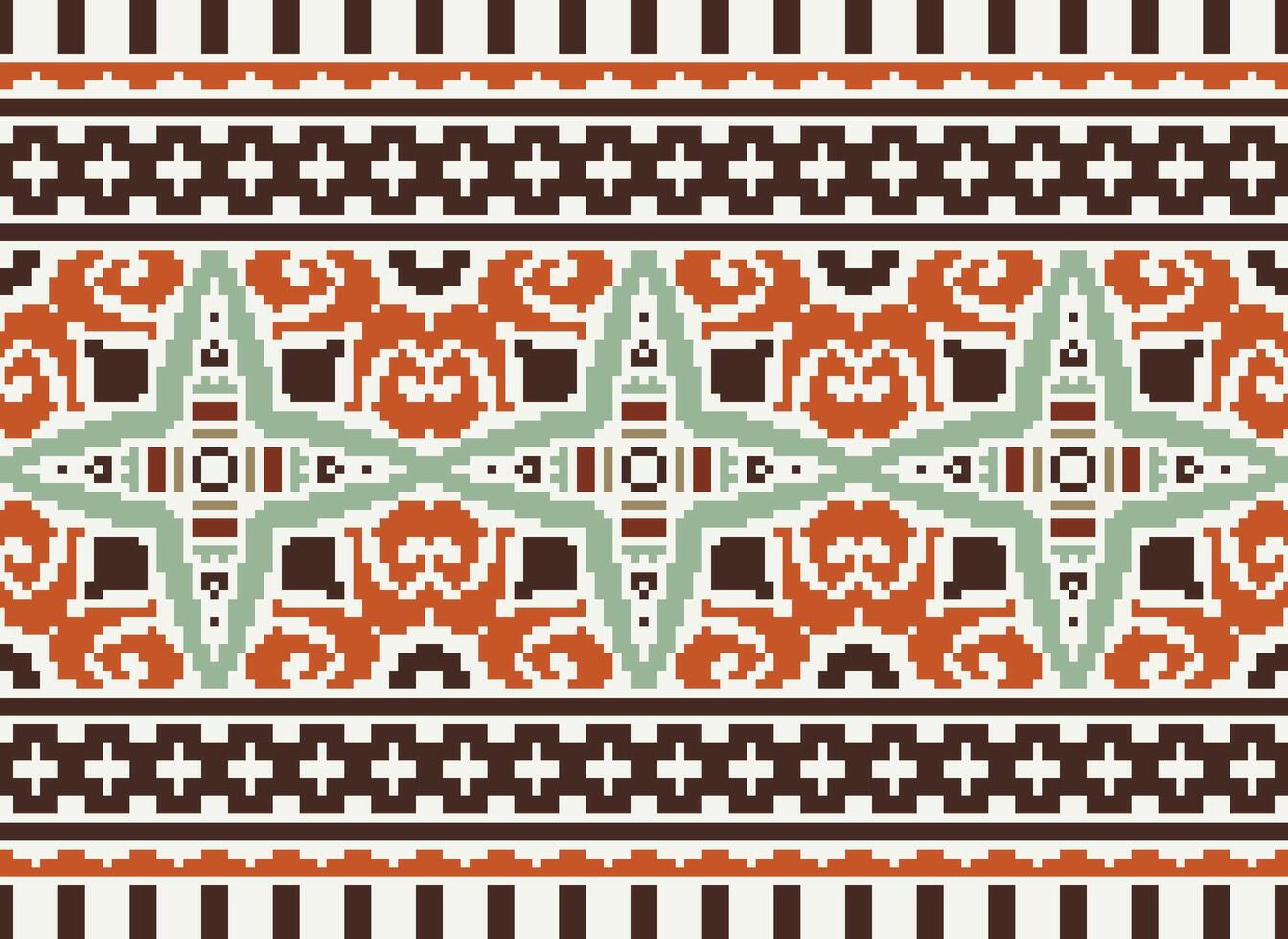 americano étnico nativo patrón.tradicional Navajo,azteca,apache,suroeste y mexicano estilo tela patrón.abstracto motivos patrón de diseño para tela, ropa, manta, alfombra, tejido, envoltura, decoración vector