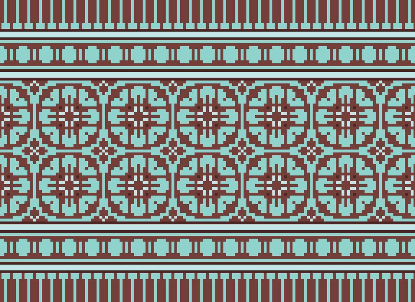 American ethnic native pattern.Traditional Navajo,Aztec,Apache,Southwest and Mexican style fabric pattern.Abstract motifs pattern.Design for fabric,clothing,blanket,carpet,woven,wrap,decoration vector