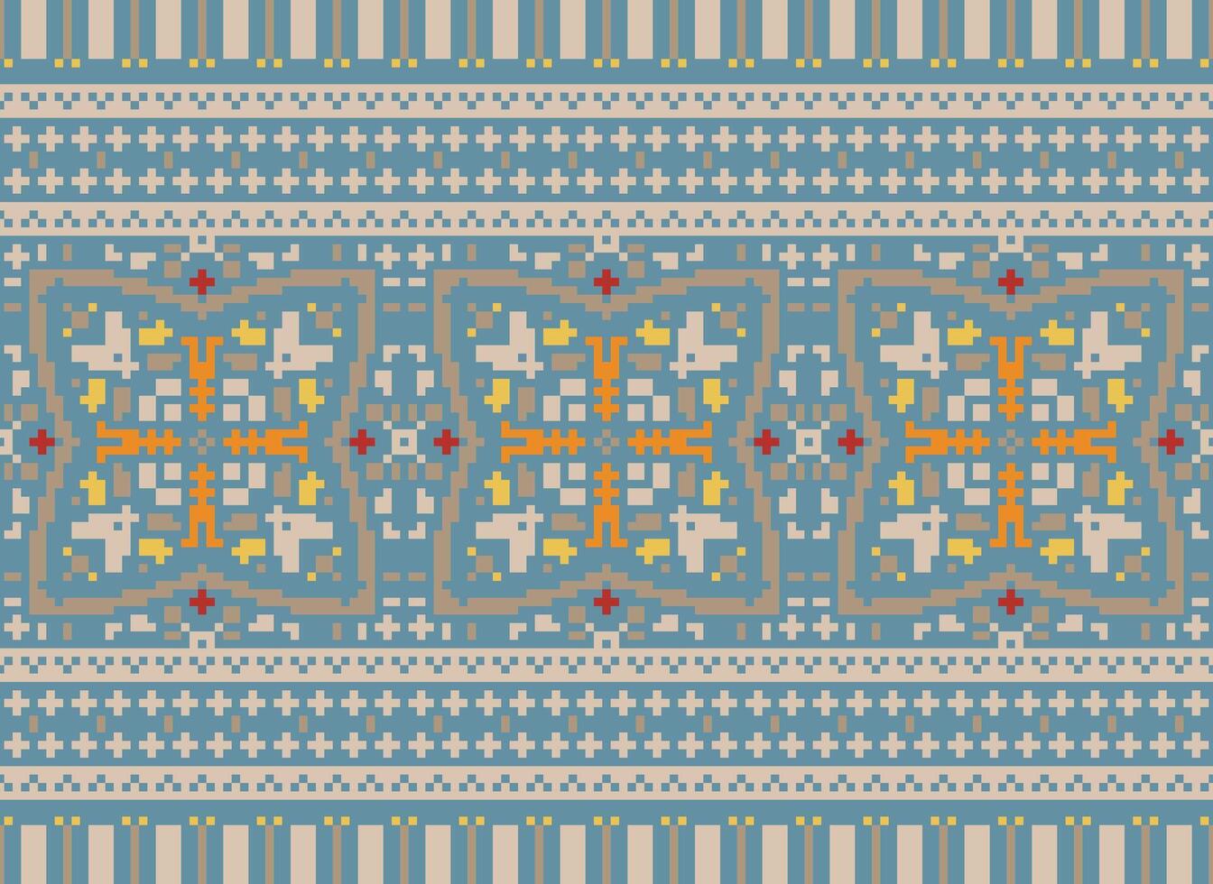 americano étnico nativo patrón.tradicional Navajo,azteca,apache,suroeste y mexicano estilo tela patrón.abstracto motivos patrón de diseño para tela, ropa, manta, alfombra, tejido, envoltura, decoración vector