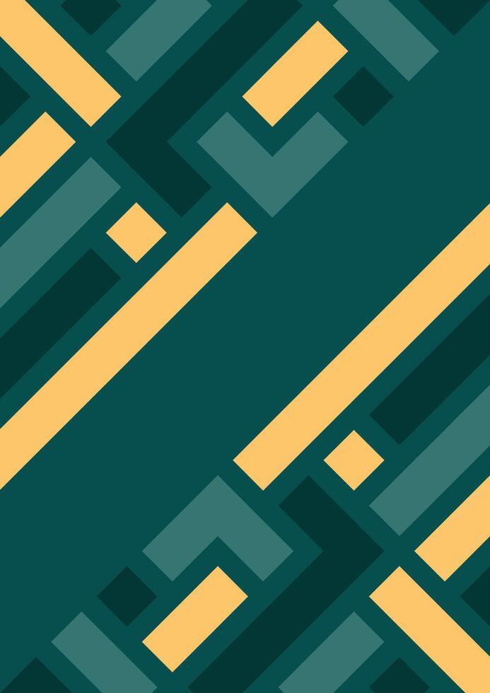 Geometric seamless pattern in retro style. abstract background Illustrations Green Colour vector