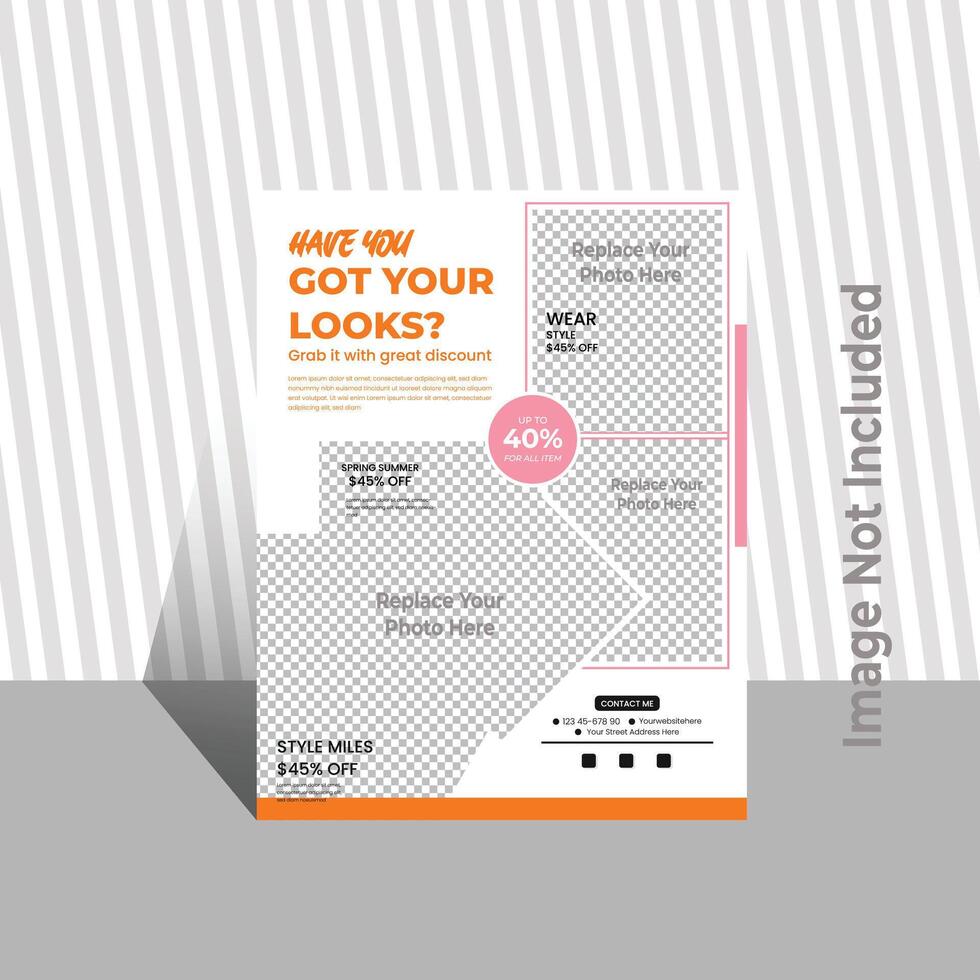 Template design for Brochure, AnnualReport, Magazine, Poster, Corporate Presentation, Portfolio, Flyer, infographic, layout modern poster design. vector