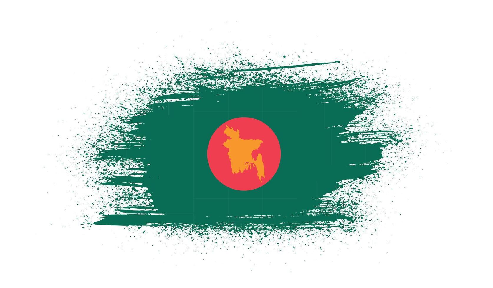 nacional bandera de Bangladesh bd vector