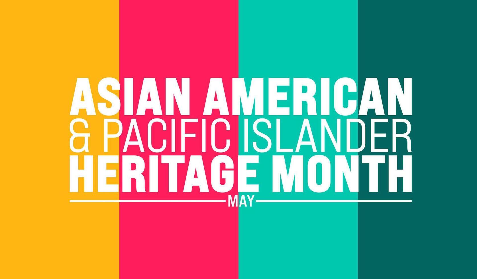 May is Asian American and Pacific Islander Heritage Month background template. celebrates the culture, traditions and history in the United States. use to banner, cover, placard, card, and poster. vector