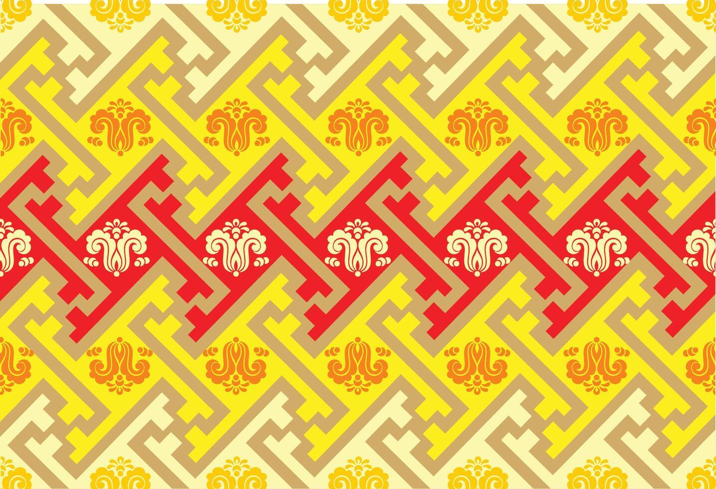 Very beautiful Indonesian Batik vector