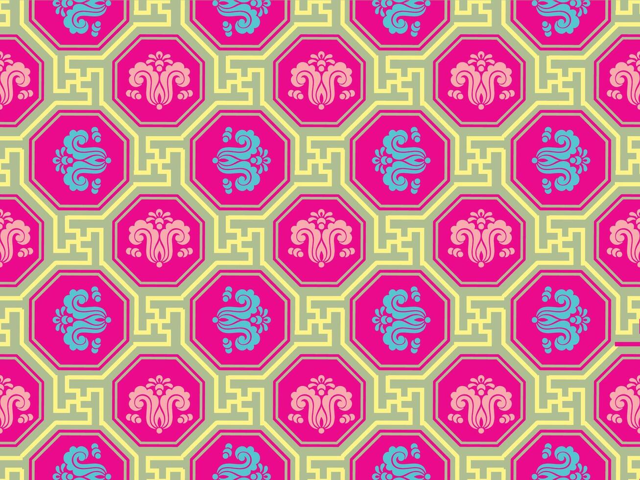 Very beautiful Indonesian Batik vector