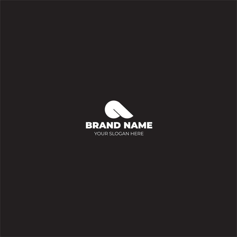 music Logo Design Unique Template Abstract Monogram Symbol Creative Modern Trendy Typography Minimalis vector