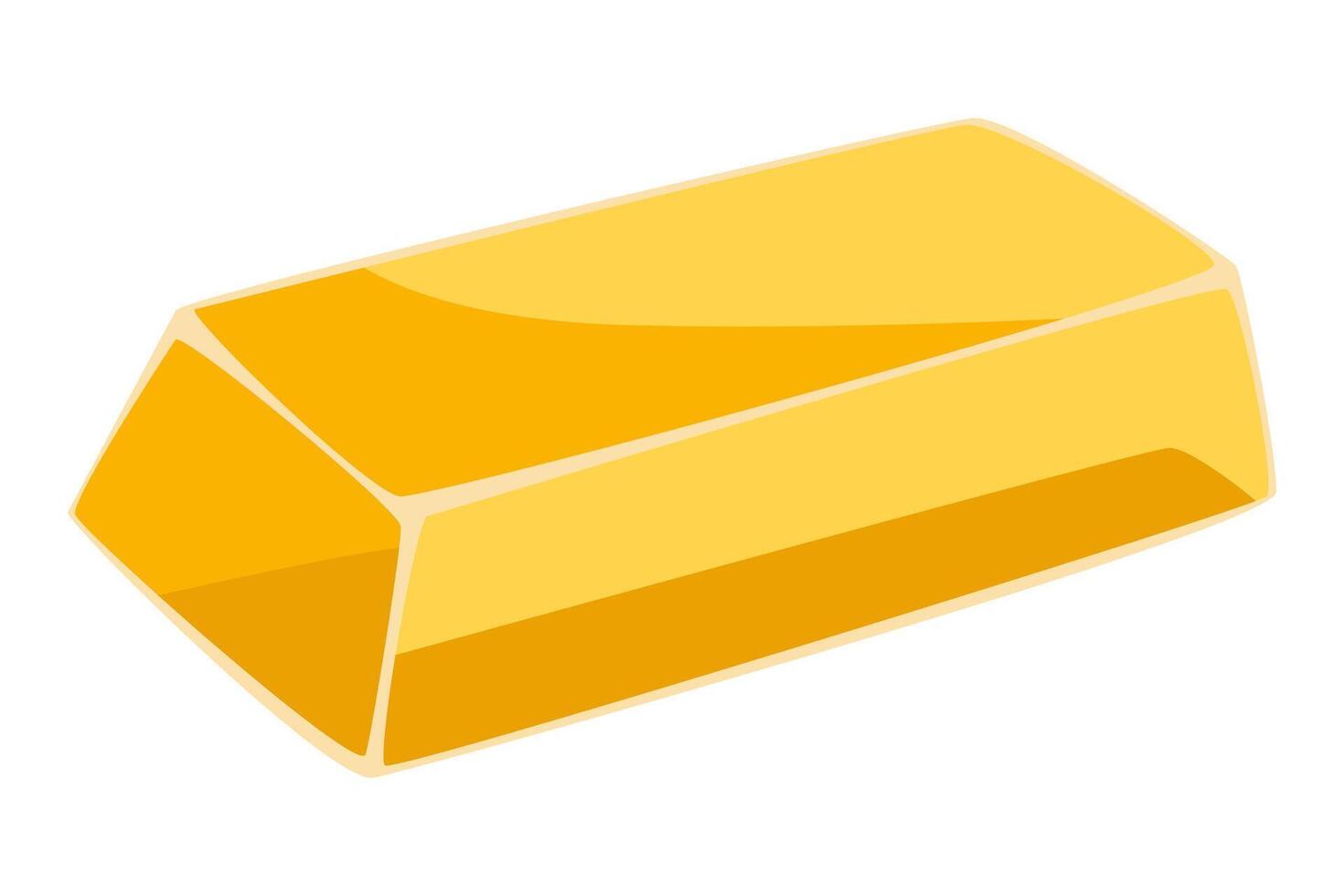 gold bar. illustration design vector