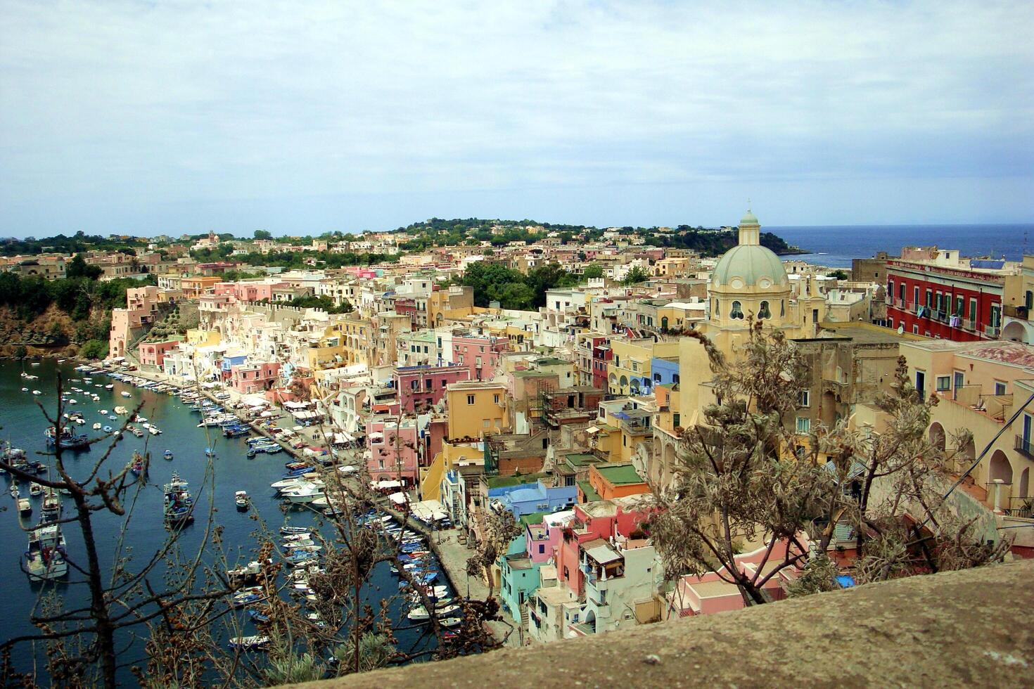 Procida Around the island. during the summer photo