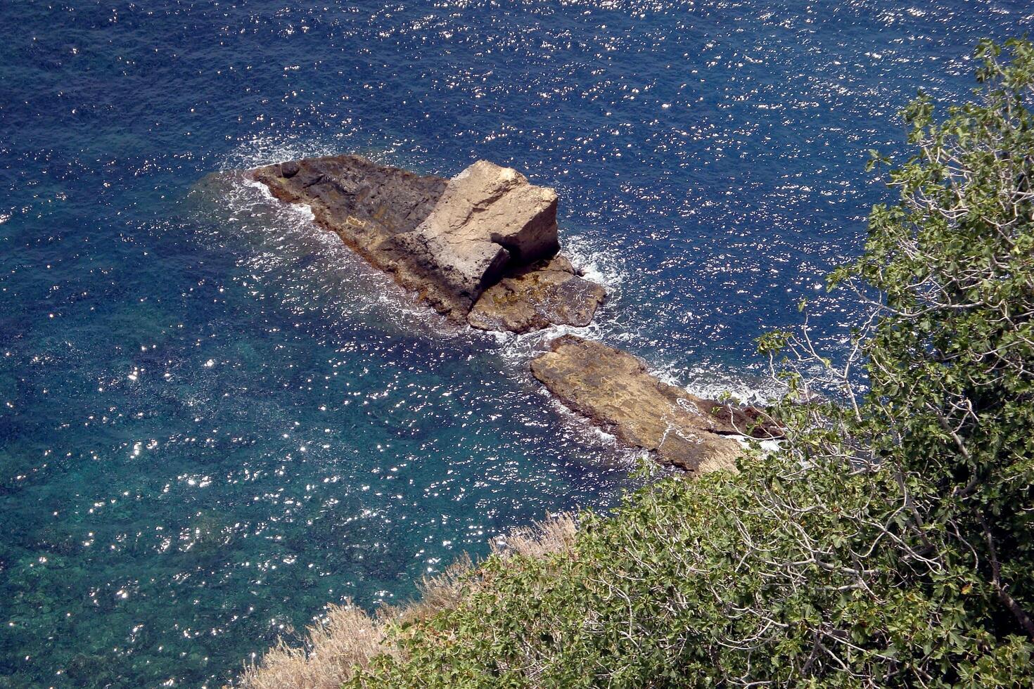 Procida, around the island., during the summer. photo