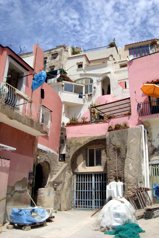 Procida, around the island during the summer. photo