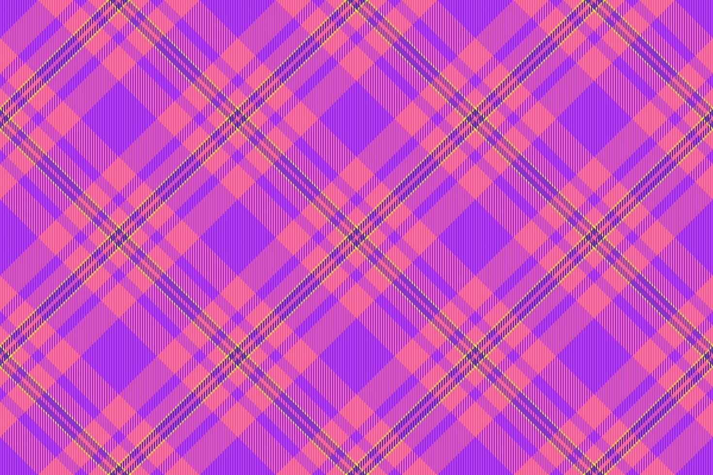 Textile fabric background of tartan plaid with a pattern texture seamless check. vector
