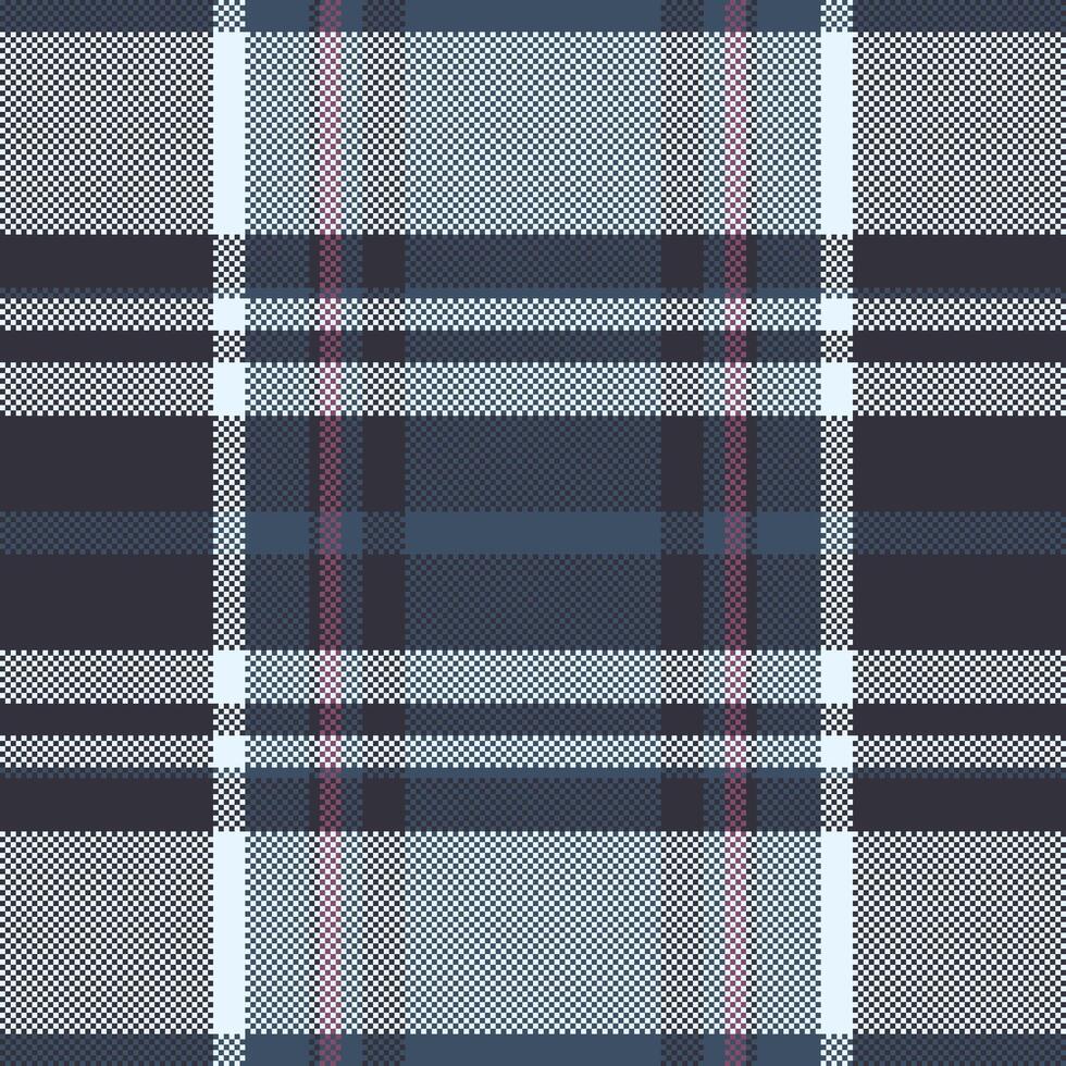 Texture check tartan of textile pattern with a background fabric plaid seamless. vector