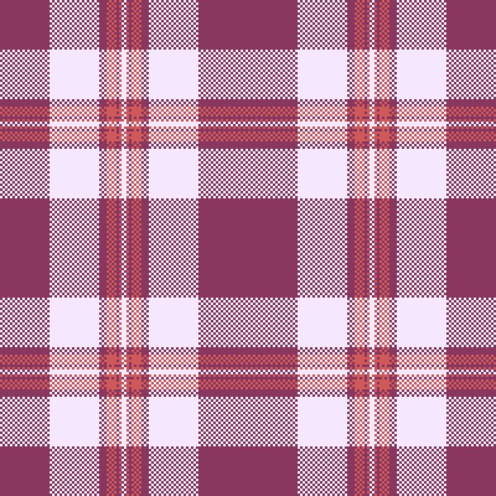 Background tartan of plaid textile pattern with a seamless texture check fabric. vector