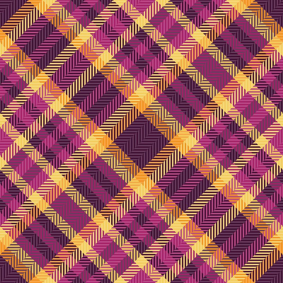 Pattern plaid background of textile tartan check with a fabric texture seamless. vector