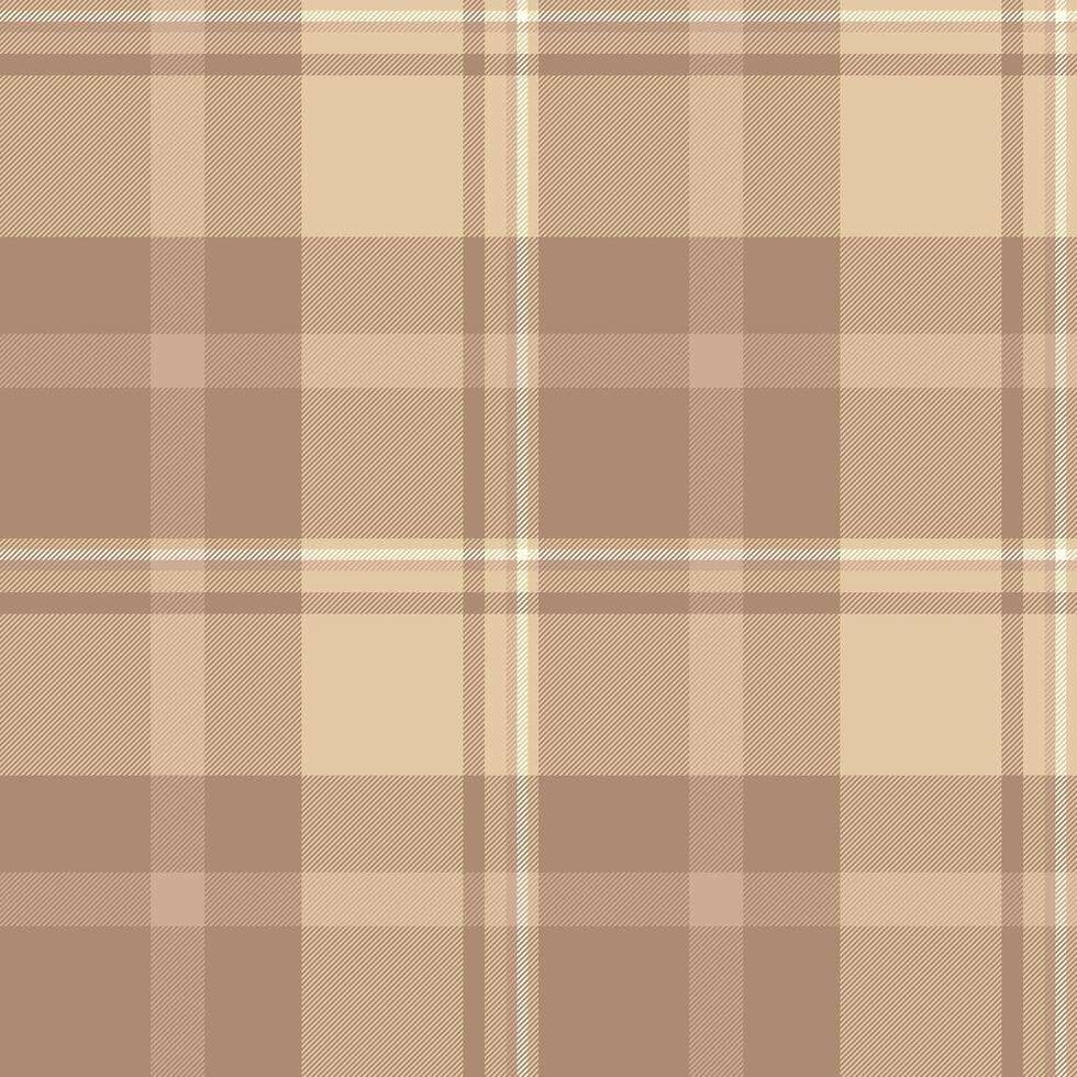 Seamless tartan of textile plaid pattern with a check texture background fabric. vector