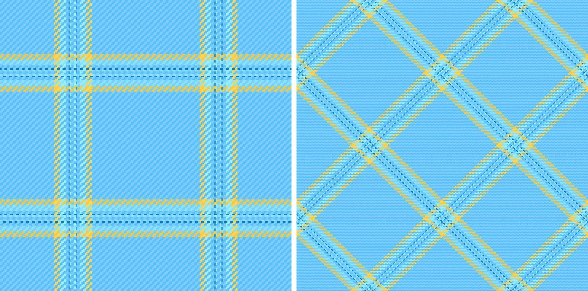 Pattern tartan seamless of background fabric with a texture check plaid textile. vector