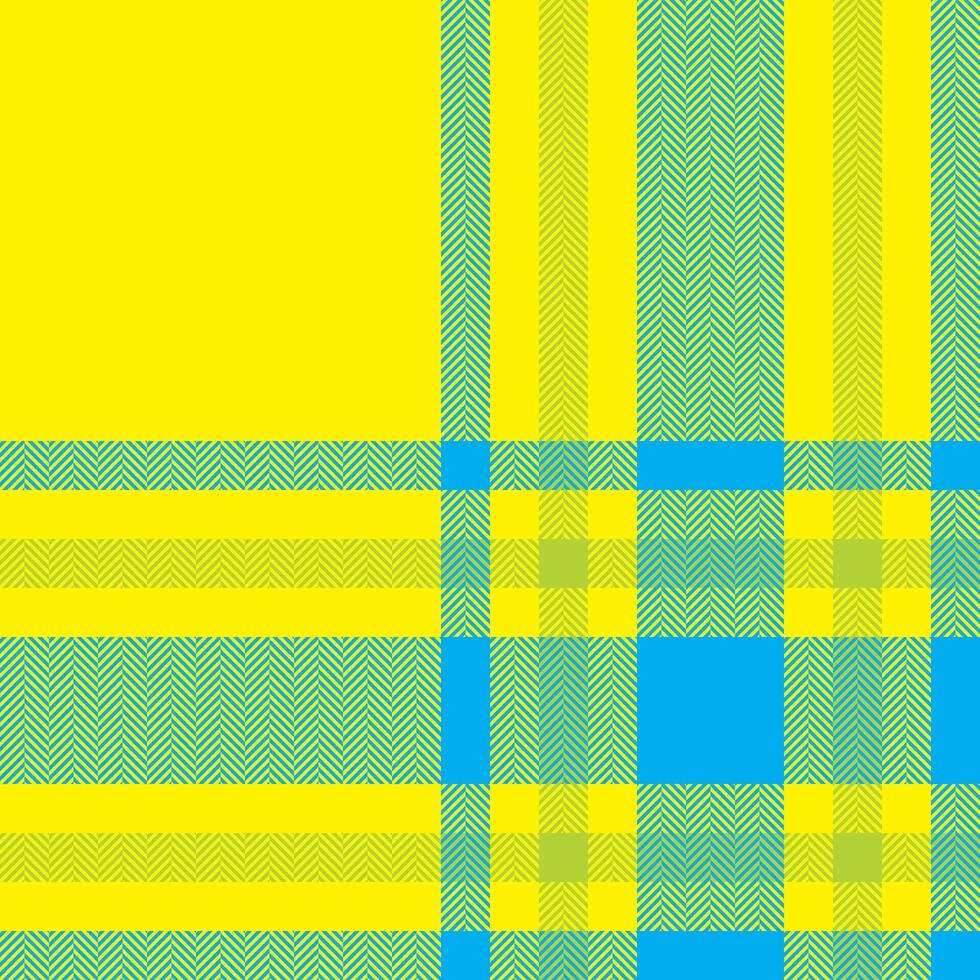 Plaid check pattern. Seamless fabric texture. Tartan textile print. vector