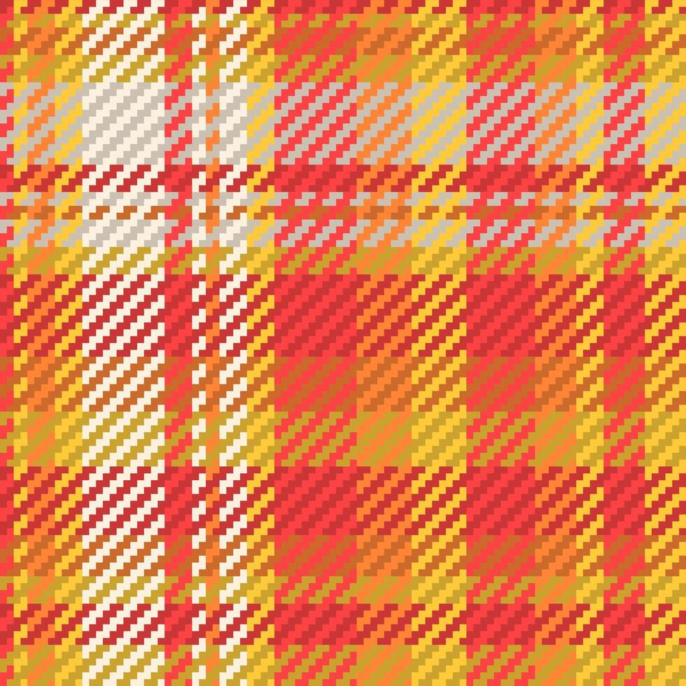 Seamless pattern of scottish tartan plaid. Repeatable background with check fabric texture. backdrop striped textile print. vector