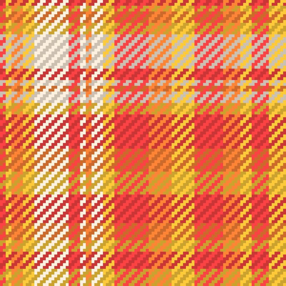 Seamless pattern of scottish tartan plaid. Repeatable background with check fabric texture. backdrop striped textile print. vector