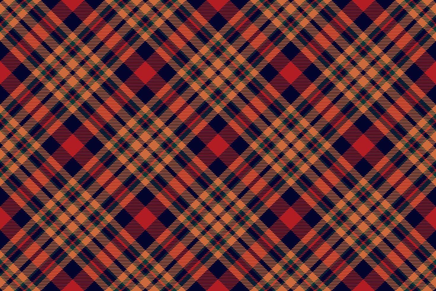 Tartan plaid background, diagonal check seamless pattern. fabric texture for textile print, wrapping paper, gift card, wallpaper. vector
