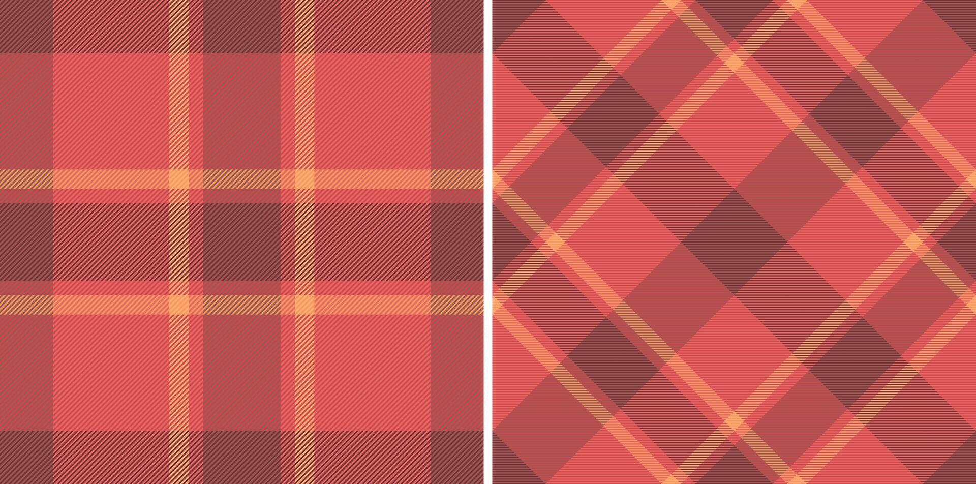 Texture fabric seamless of pattern textile with a plaid check background tartan. vector