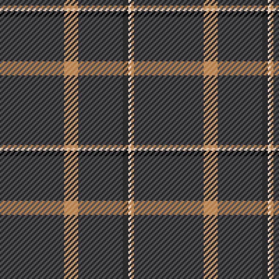 Tartan pattern textile of background seamless plaid with a fabric texture check. vector