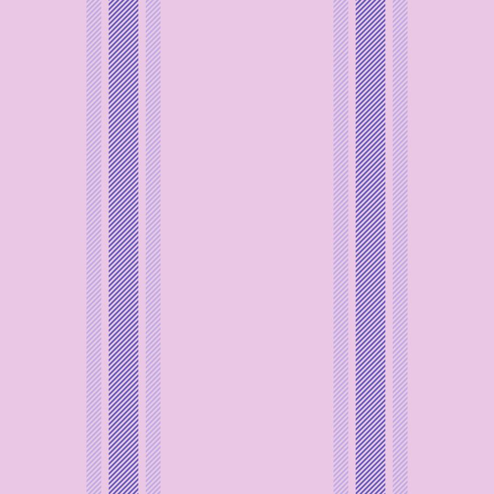 Repeat stripe seamless fabric, mix vertical texture . Mixed background textile lines pattern in light and indigo colors. vector