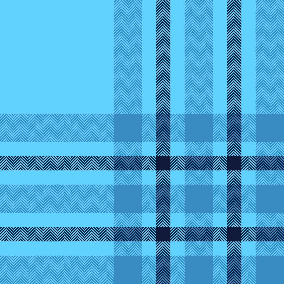 Plaid check pattern. Seamless fabric texture. Tartan textile print. vector