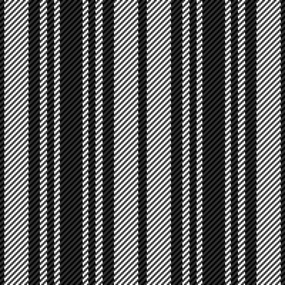 Seamless vertical textile of stripe lines with a pattern texture background fabric. vector