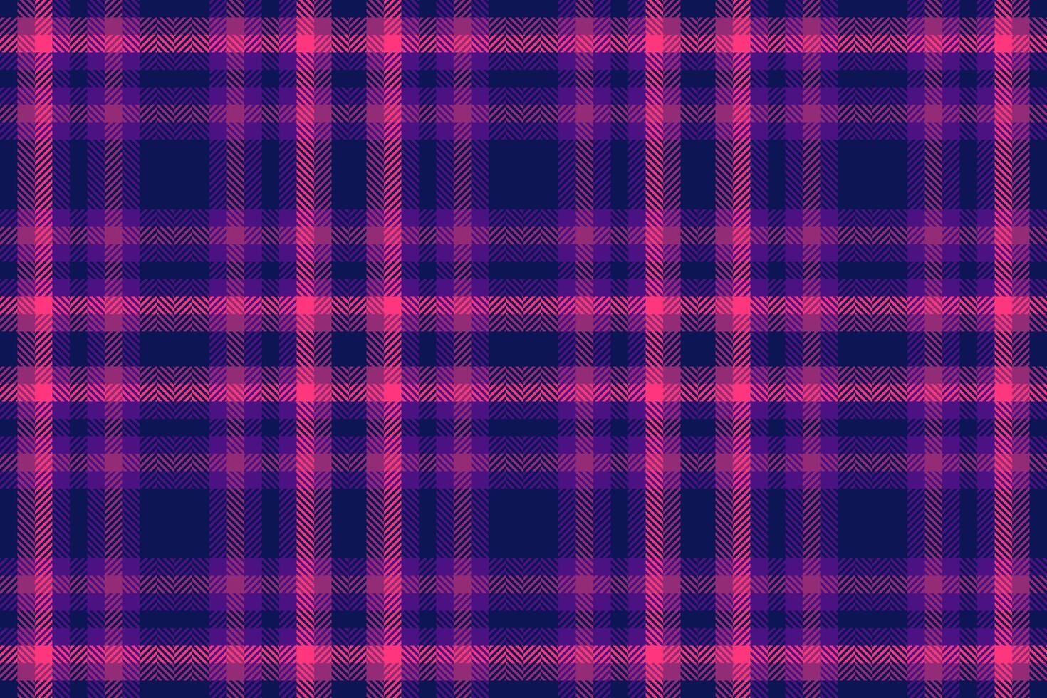 Textile check of texture pattern background with a fabric seamless plaid tartan. vector