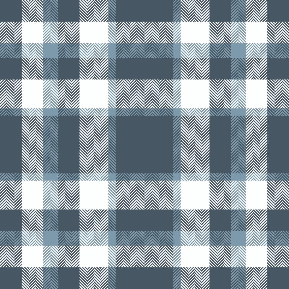 Plaid check pattern. Seamless fabric texture. Tartan textile print. vector