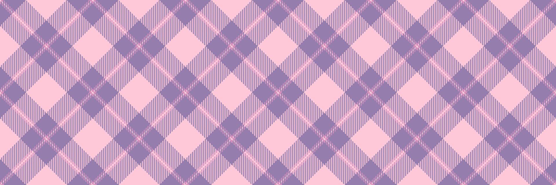 Wide pattern texture fabric, marketing plaid seamless textile. Customizable check tartan background in pastel and light colors. vector