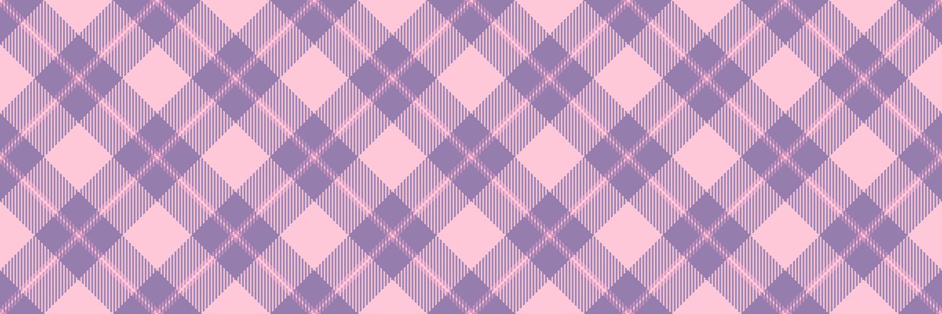 Wide pattern texture fabric, marketing plaid seamless textile. Customizable check tartan background in pastel and light colors. vector