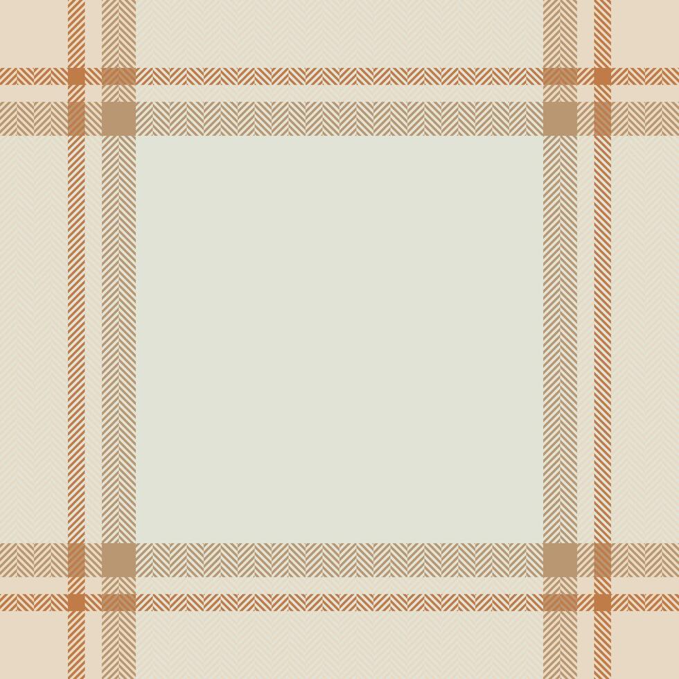 Plaid check pattern. Seamless fabric texture. Tartan textile print. vector