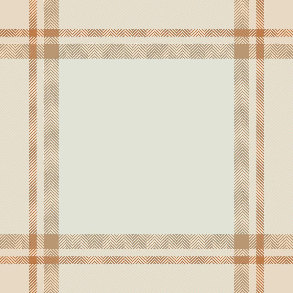 Plaid check pattern. Seamless fabric texture. Tartan textile print. vector