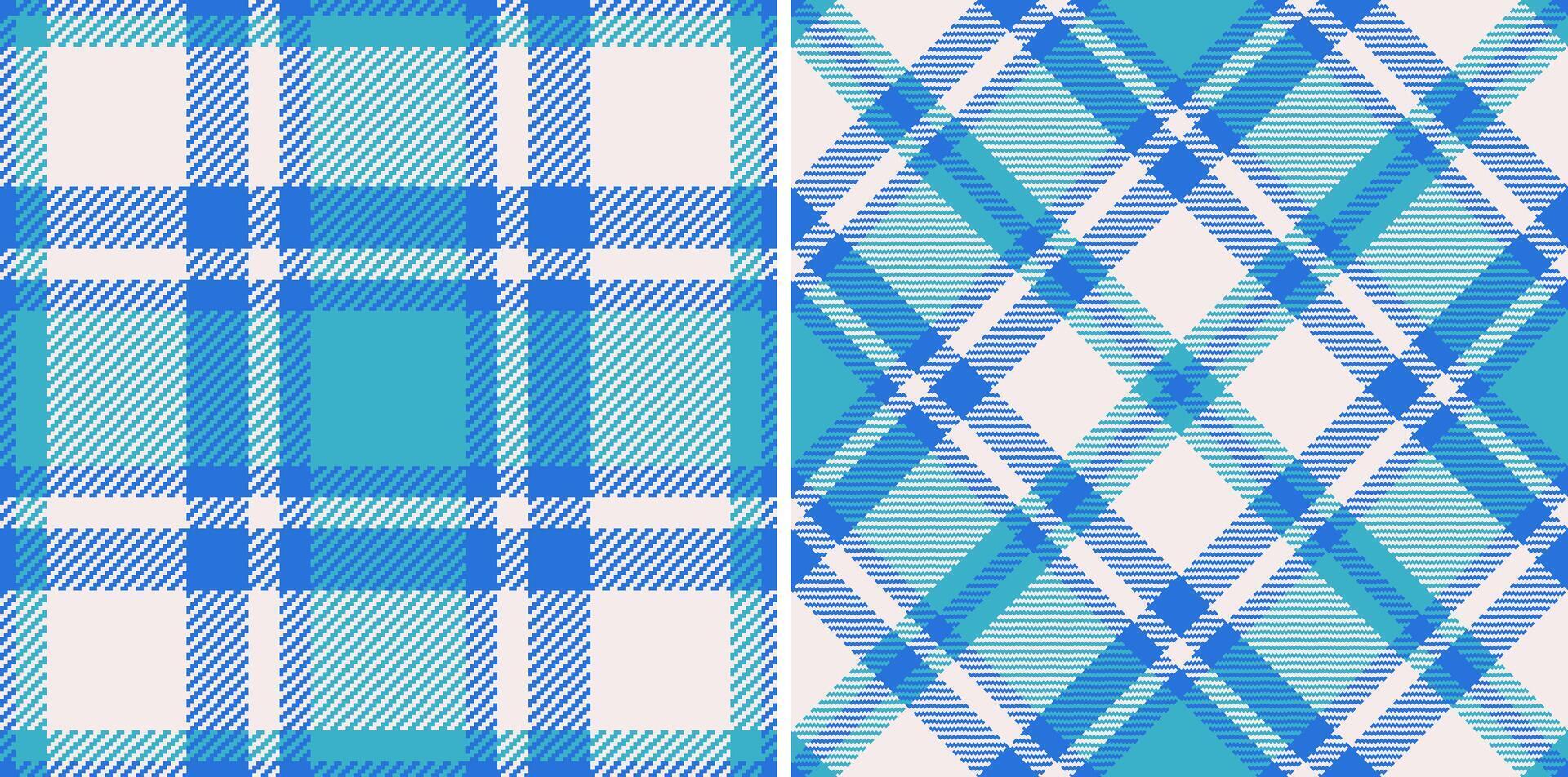 Textile seamless plaid of check tartan with a texture fabric pattern background. vector
