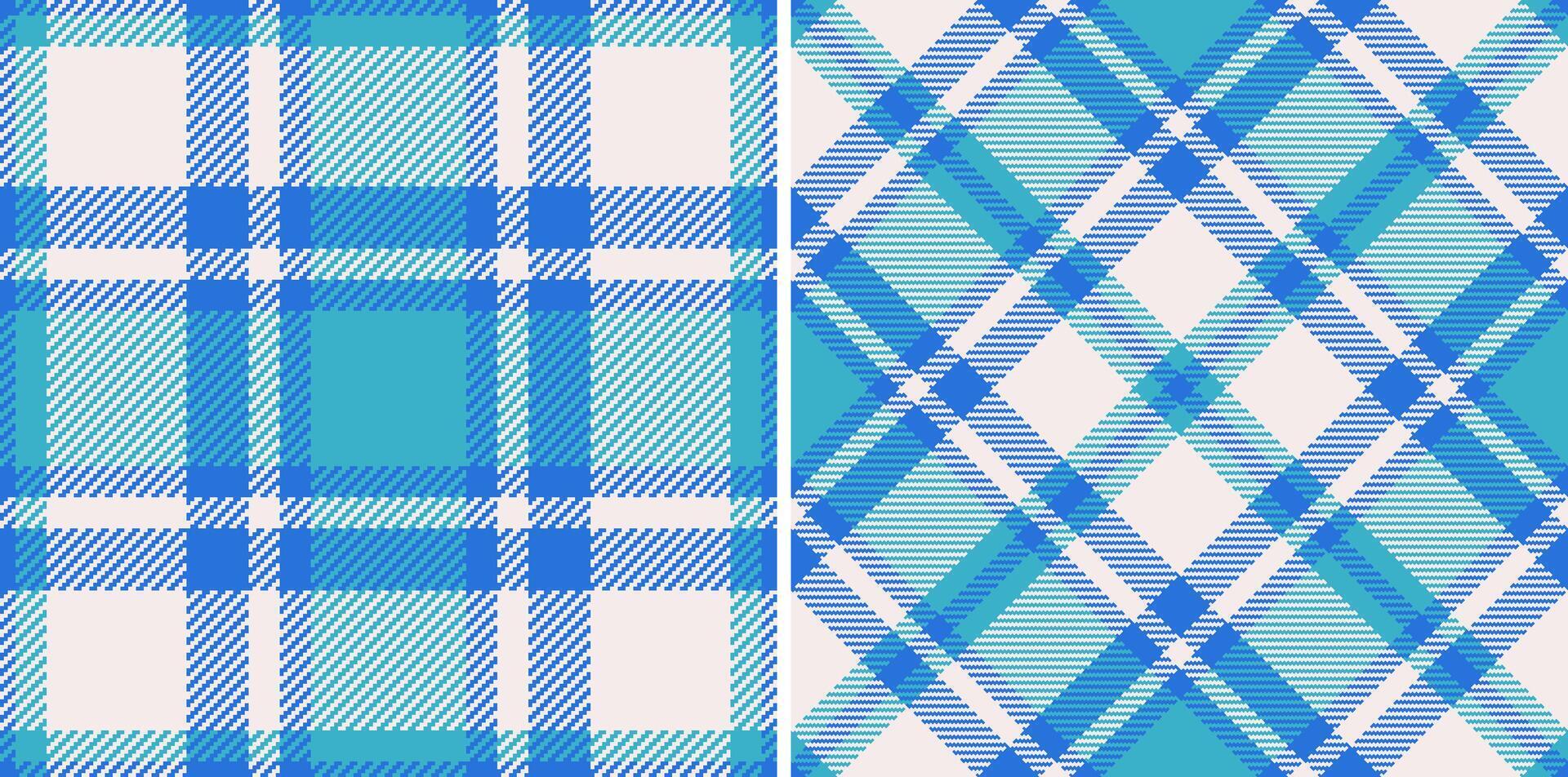 Textile seamless plaid of check tartan with a texture fabric pattern background. vector