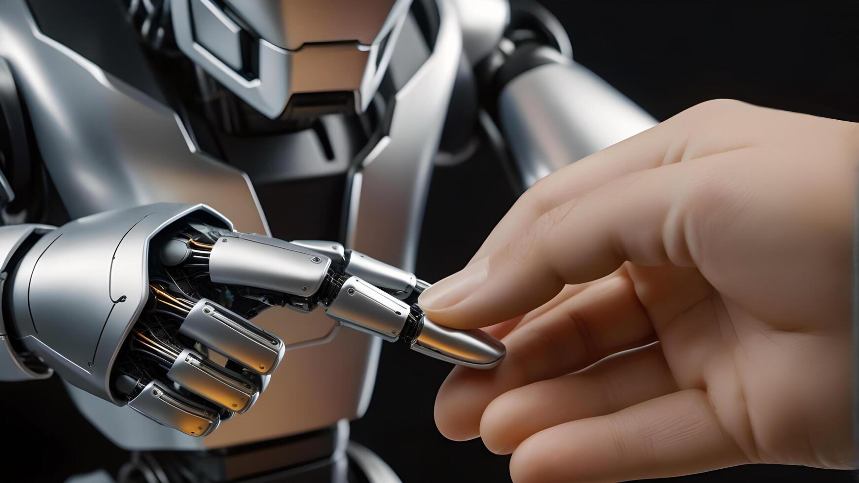 Human-Robot Interaction. Harmony Between Humans and AI Technology photo