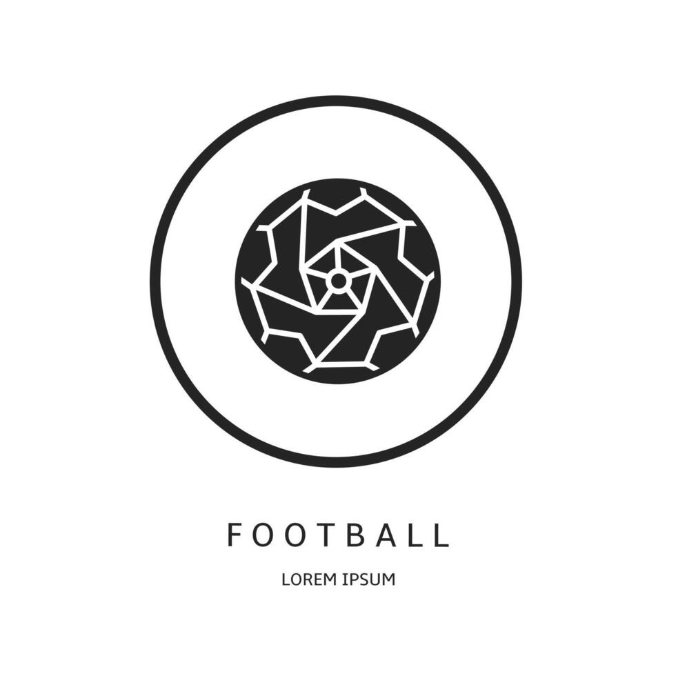 logo diseño para negocio. fútbol americano logotipos vector