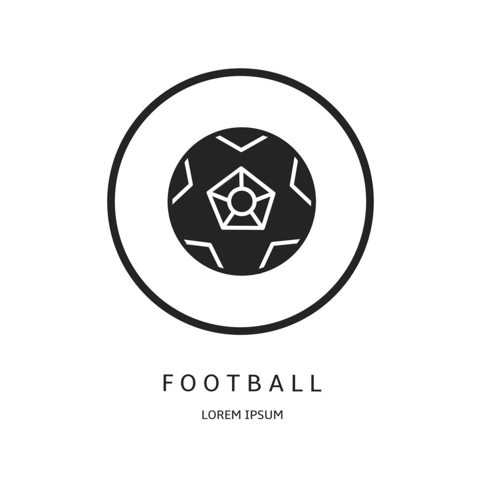 logo diseño para negocio. fútbol americano logotipos vector