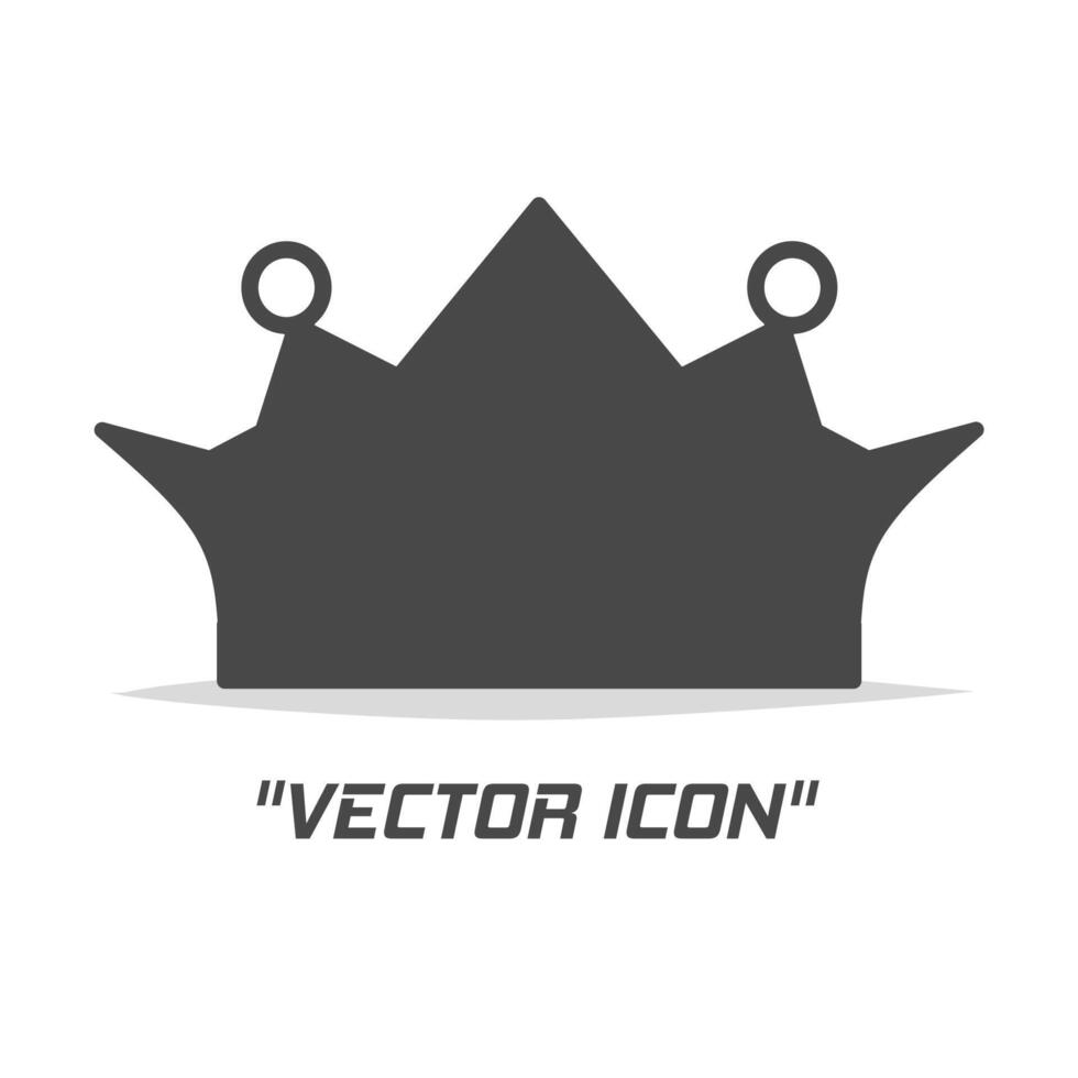 corona ilustración icono. modelo ilustración diseño para negocio. vector