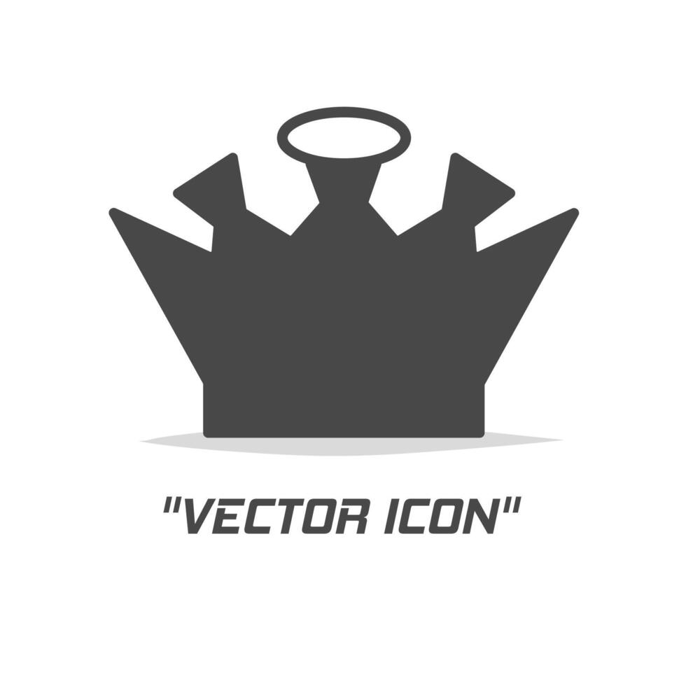 corona ilustración icono. modelo ilustración diseño para negocio. vector