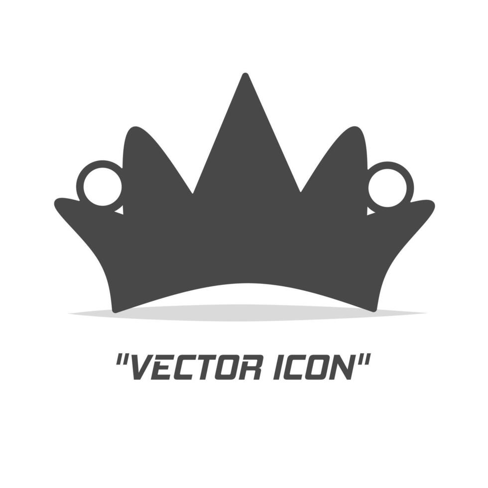 corona ilustración icono. modelo ilustración diseño para negocio. vector
