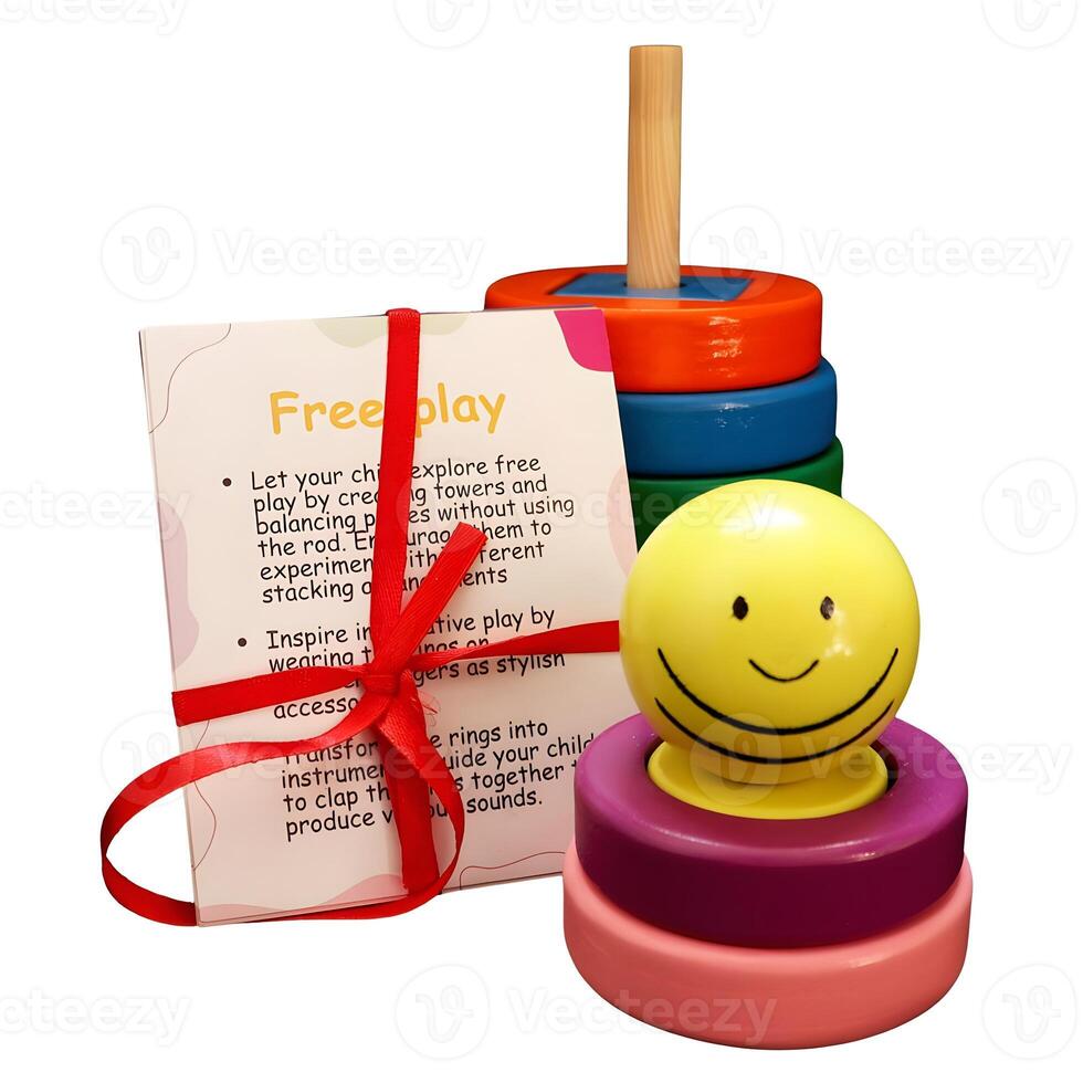 Product photography of a children block puzzle toy game photo