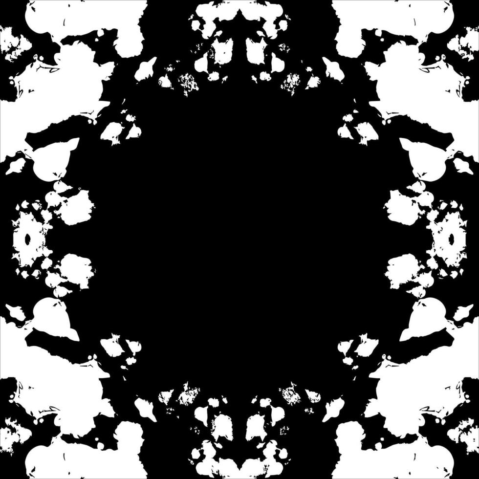 Abstract pattern with grunge brush strokes. vector