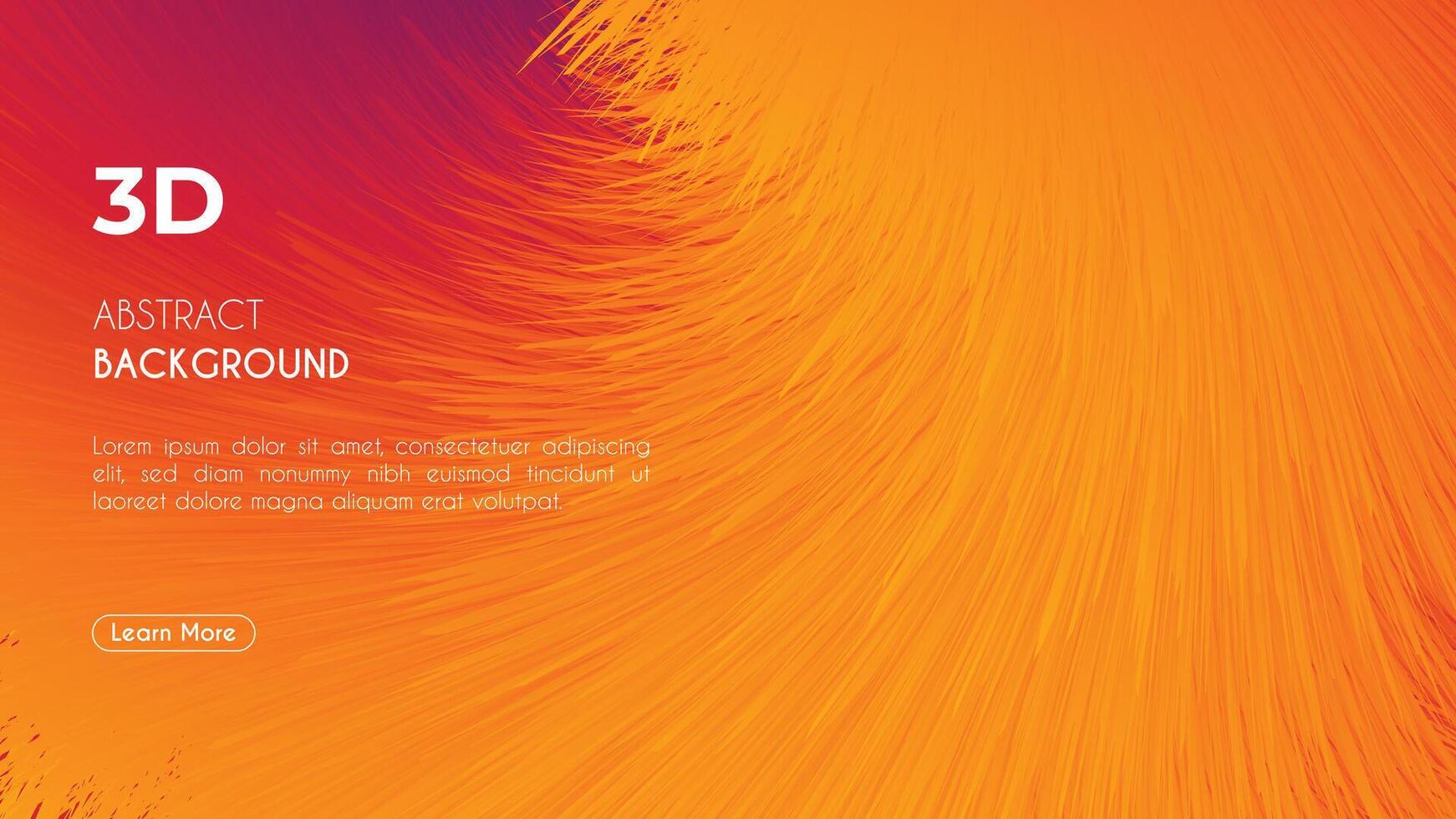 Abstract Smooth Orange Background. Simple Flow Background Template for banner, poster, wallpaper, and flyer. Smooth Background Illustration vector