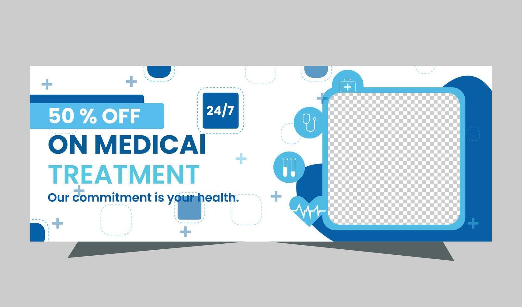 Doctor web banner vector