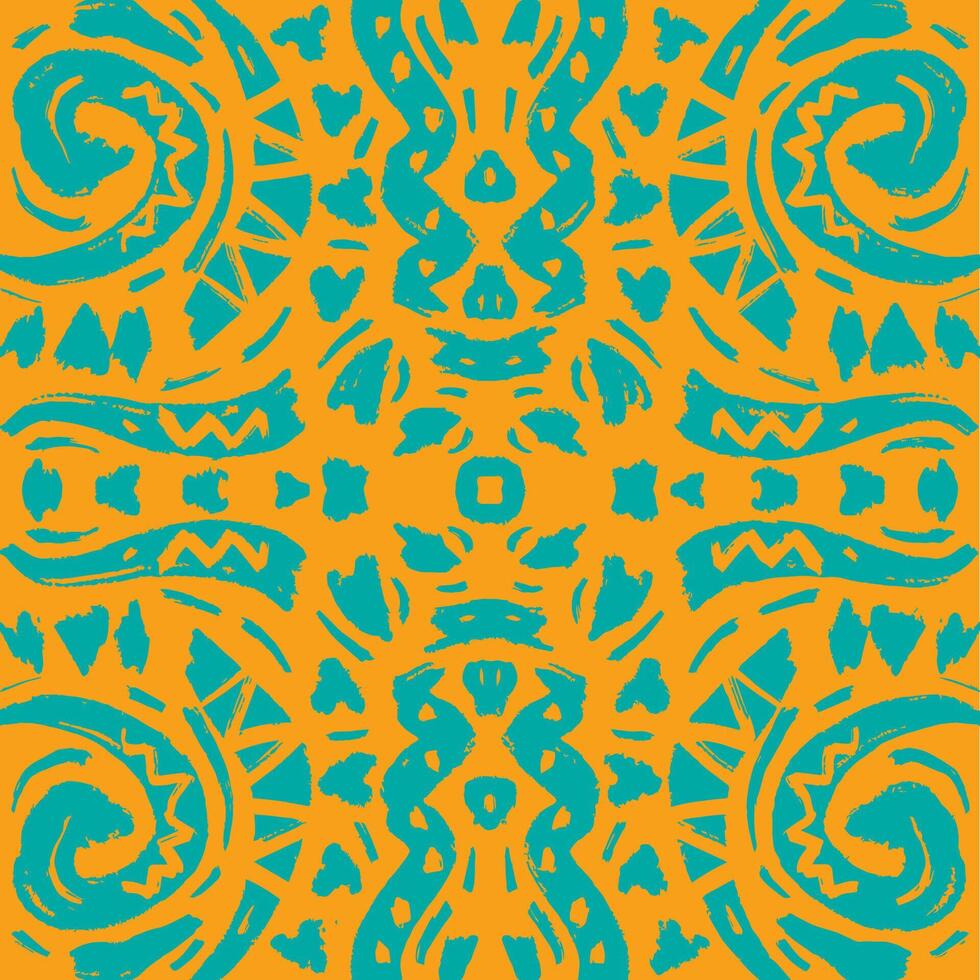 Seamless pattern with brush strokes. vector
