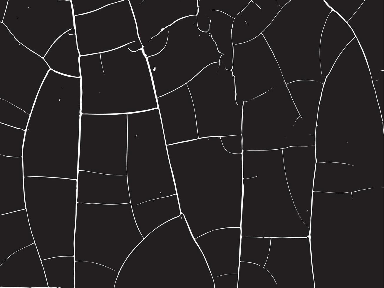 Abstract Cracked Monochrome Texture vector