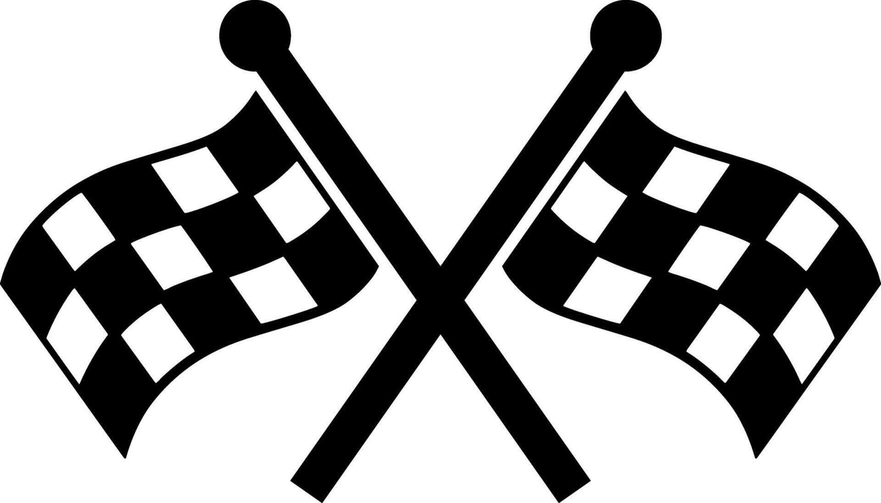 Racing flag Championship Checkered illustration vector